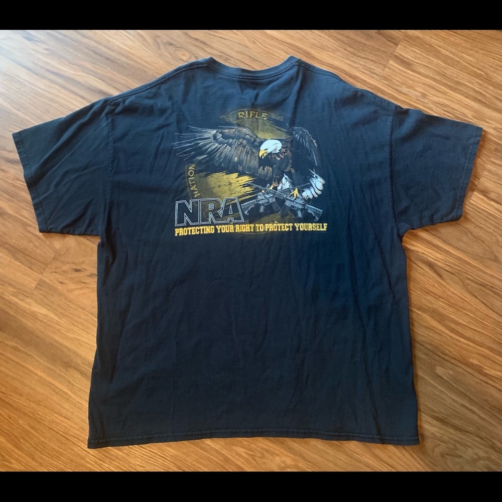 Y2K NRA Tshirt National Rifle Association.